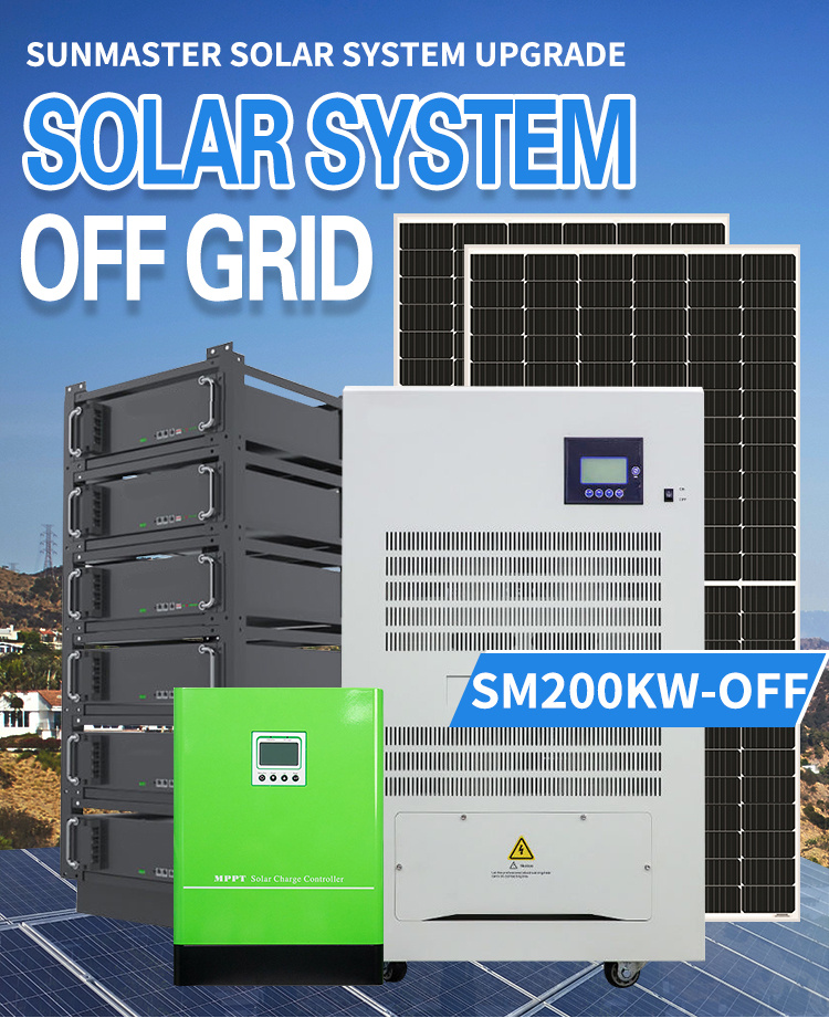 200KW Off Grid Solar System
