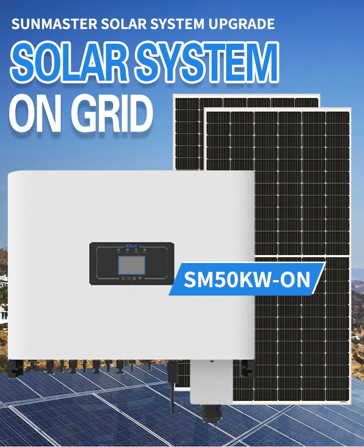 50KW On Grid Solar System