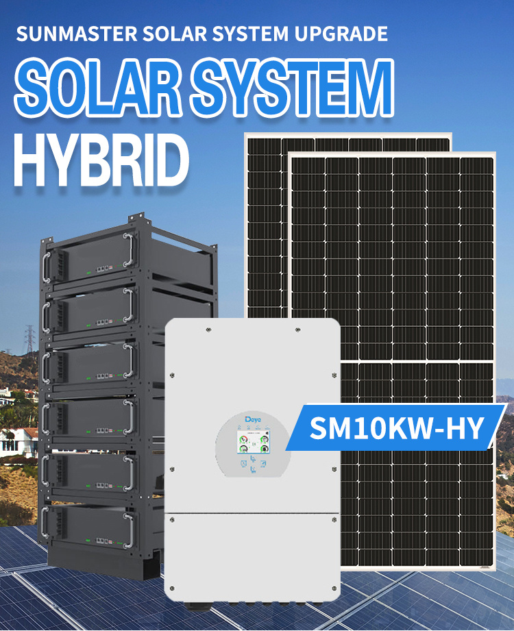 10KW Hybrid Solar System